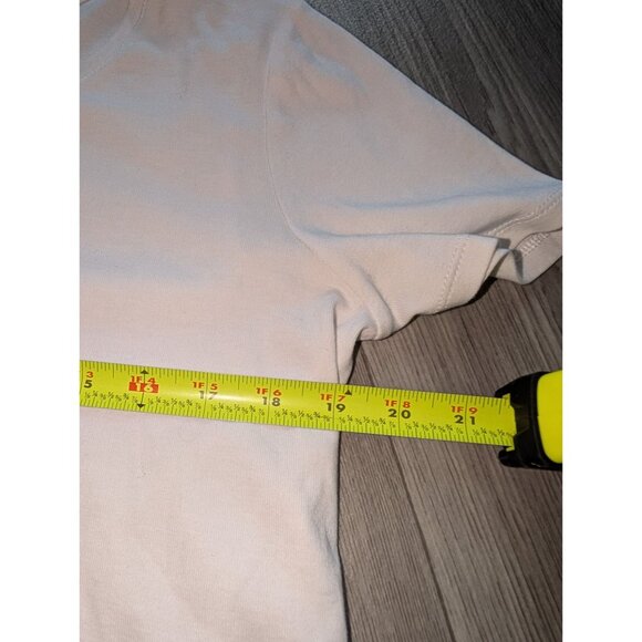 Chicos The Ultimate Tee Size 2 White Short Sleeve 100% Cotton Womens T-Shirt - Picture 6 of 6